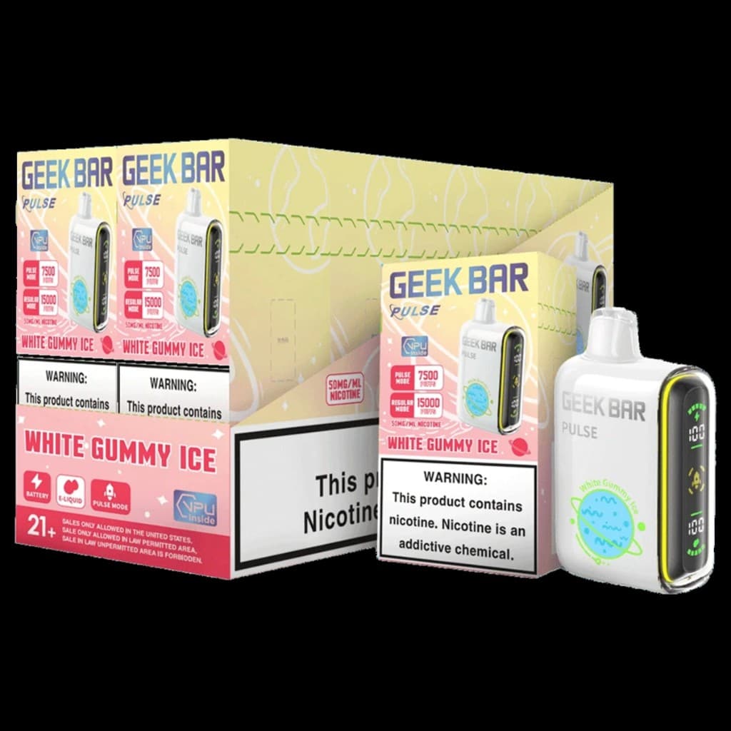 Geek Bar Pulse White Gummy Ice